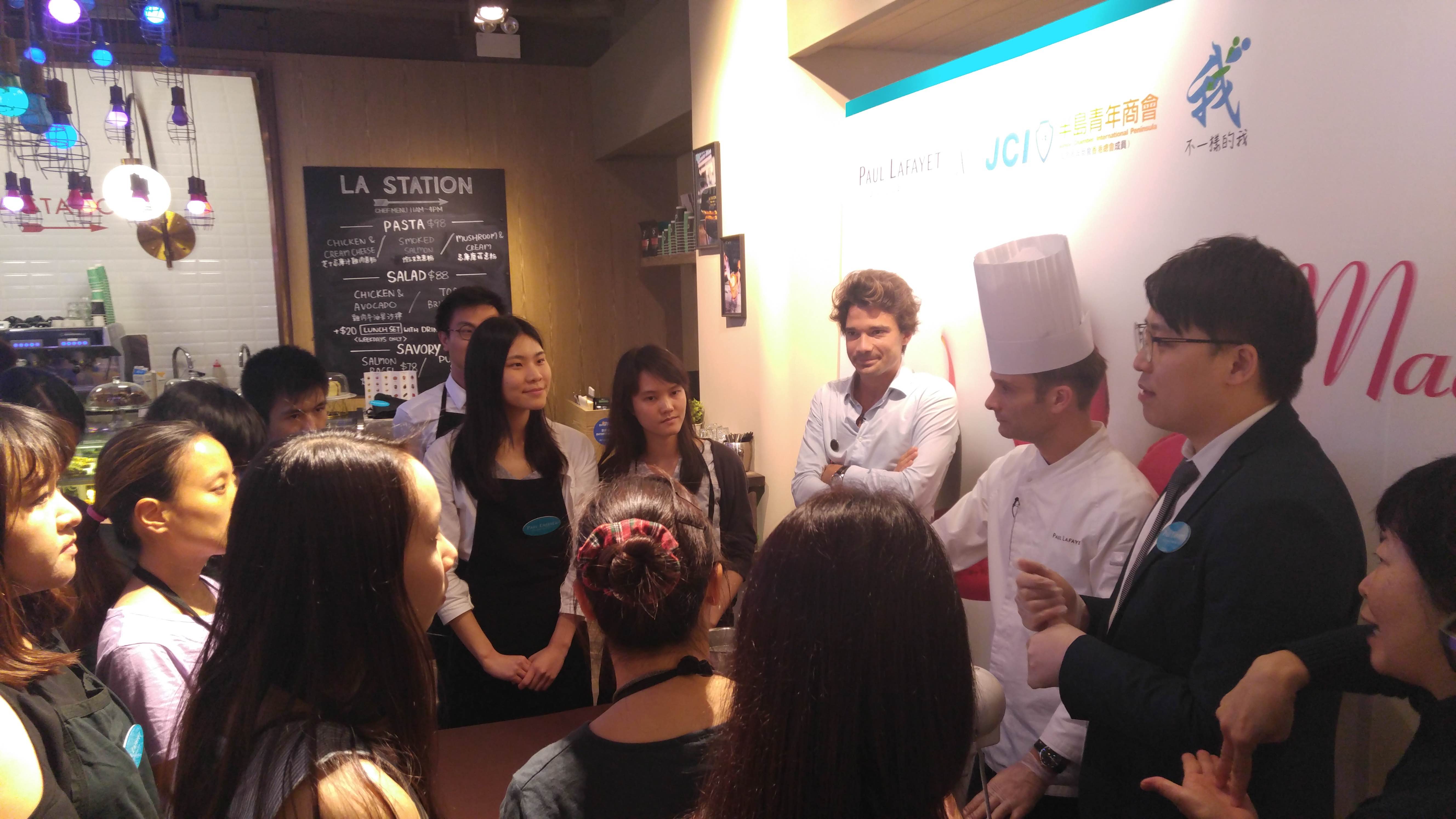 有幸得到法式甜品店 Paul Lafayet 贊助馬卡龍工作坊讓學員都有不一樣的體驗