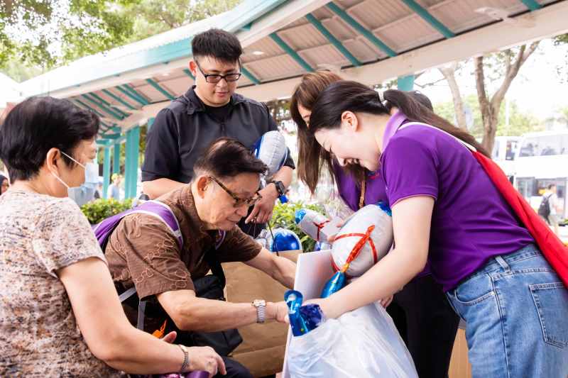 市民一同參與是次刷新世界紀錄過程