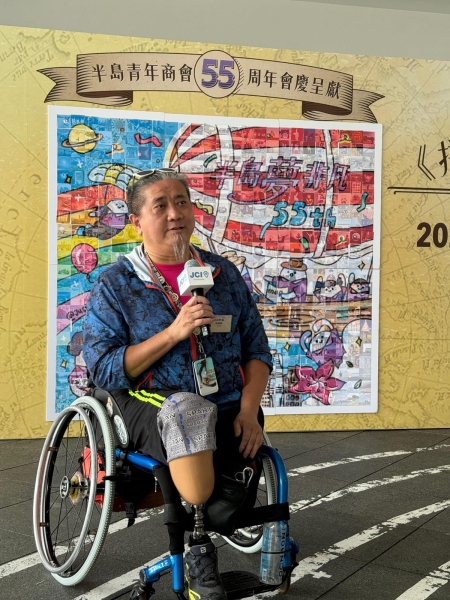 輪椅拳手仇健明分享傷建不礙成就夢想